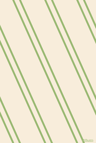 114 degree angles dual stripes line, 6 pixel line width, 14 and 69 pixels line spacing, Olivine and Island Spice dual two line striped seamless tileable