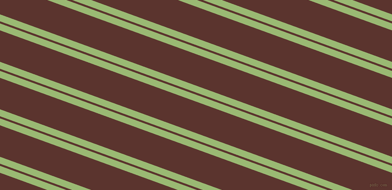 160 degree angles dual striped lines, 13 pixel lines width, 4 and 59 pixels line spacing, Olivine and Redwood dual two line striped seamless tileable