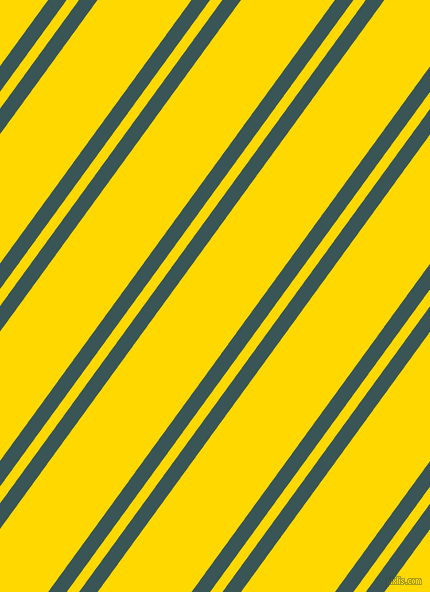 54 degree angles dual striped line, 15 pixel line width, 10 and 76 pixels line spacing, Oracle and School Bus Yellow dual two line striped seamless tileable