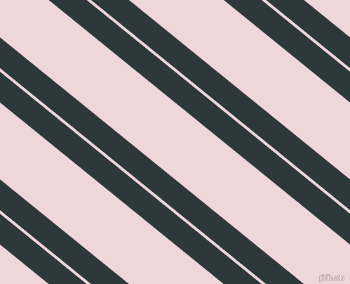 141 degree angles dual stripe lines, 34 pixel lines width, 4 and 85 pixels line spacing, Outer Space and Pale Rose dual two line striped seamless tileable