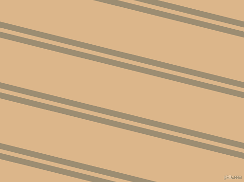 166 degree angle dual striped line, 12 pixel line width, 8 and 89 pixel line spacing, Pale Oyster and Brandy dual two line striped seamless tileable