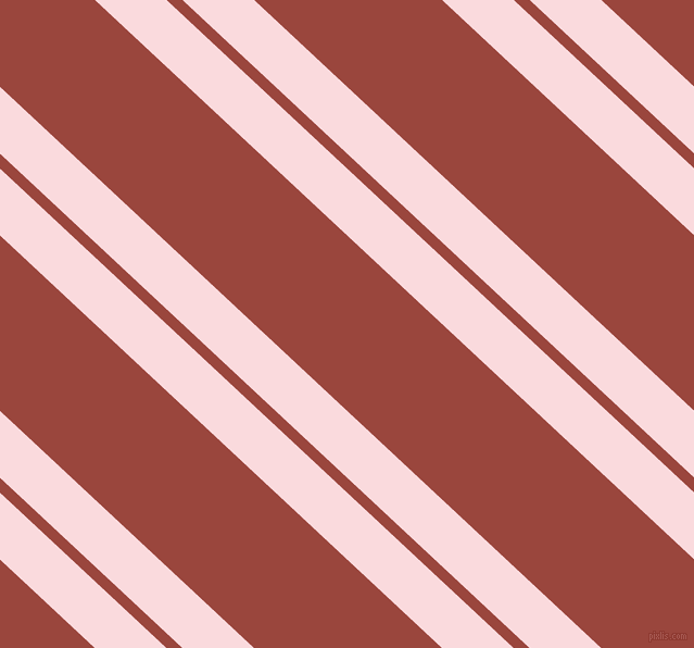 137 degree angles dual striped line, 45 pixel line width, 10 and 118 pixels line spacing, Pale Pink and Cognac dual two line striped seamless tileable