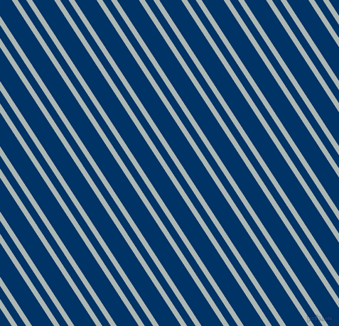 123 degree angle dual stripes line, 7 pixel line width, 10 and 26 pixel line spacing, Periglacial Blue and Prussian Blue dual two line striped seamless tileable