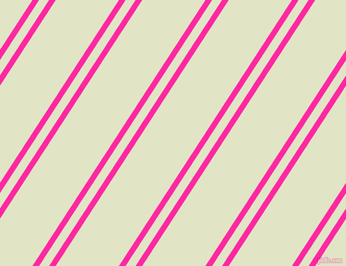 57 degree angles dual striped lines, 8 pixel lines width, 12 and 76 pixels line spacing, Persian Rose and Frost dual two line striped seamless tileable