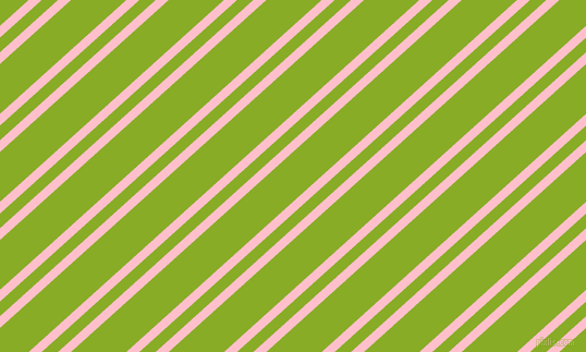 42 degree angles dual stripe line, 8 pixel line width, 10 and 34 pixels line spacing, Pink and Limerick dual two line striped seamless tileable