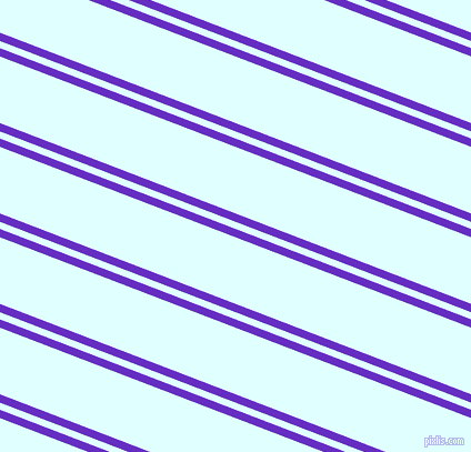 159 degree angle dual striped lines, 7 pixel lines width, 6 and 56 pixel line spacing, Purple Heart and Light Cyan dual two line striped seamless tileable