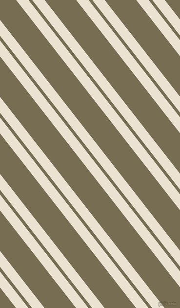 128 degree angles dual stripe lines, 20 pixel lines width, 6 and 51 pixels line spacing, Quarter Spanish White and Peat dual two line striped seamless tileable