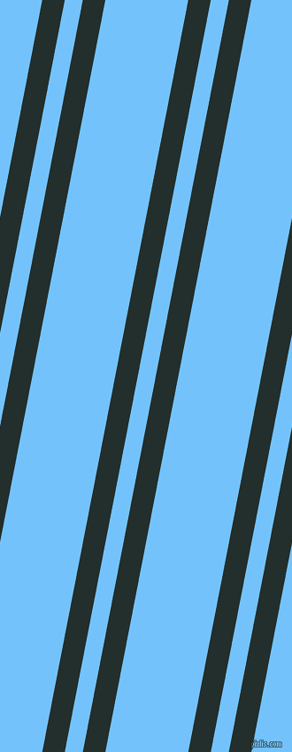 79 degree angles dual stripe lines, 25 pixel lines width, 20 and 92 pixels line spacing, Racing Green and Maya Blue dual two line striped seamless tileable