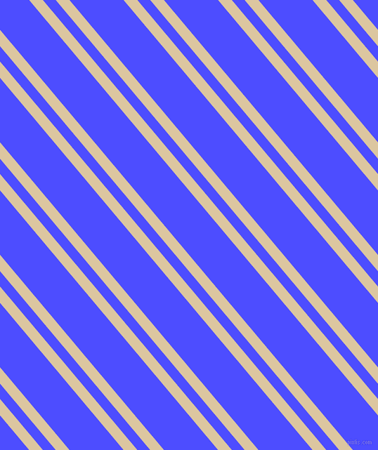 130 degree angles dual stripes lines, 15 pixel lines width, 14 and 59 pixels line spacing, Raffia and Neon Blue dual two line striped seamless tileable