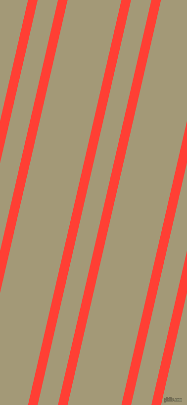 77 degree angle dual stripe lines, 19 pixel lines width, 40 and 106 pixel line spacing, Red Orange and Tallow dual two line striped seamless tileable