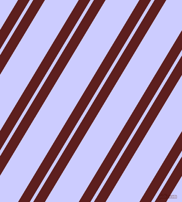 59 degree angles dual stripe lines, 20 pixel lines width, 6 and 58 pixels line spacing, Red Oxide and Lavender Blue dual two line striped seamless tileable