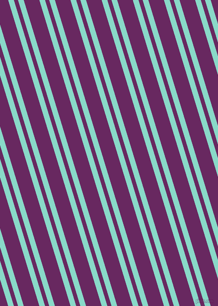 107 degree angle dual stripe line, 11 pixel line width, 8 and 30 pixel line spacing, Riptide and Palatinate Purple dual two line striped seamless tileable
