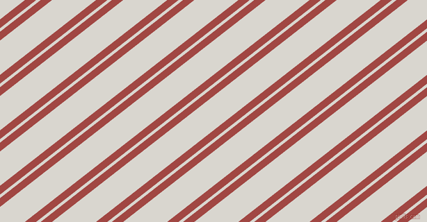 38 degree angle dual striped line, 10 pixel line width, 4 and 39 pixel line spacing, Roof Terracotta and Timberwolf dual two line striped seamless tileable