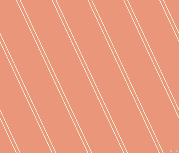 115 degree angles dual stripe line, 3 pixel line width, 10 and 108 pixels line spacing, Rum Swizzle and Dark Salmon dual two line striped seamless tileable