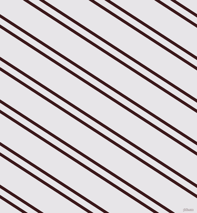 147 degree angles dual stripes line, 10 pixel line width, 20 and 84 pixels line spacing, Rustic Red and White Lilac dual two line striped seamless tileable
