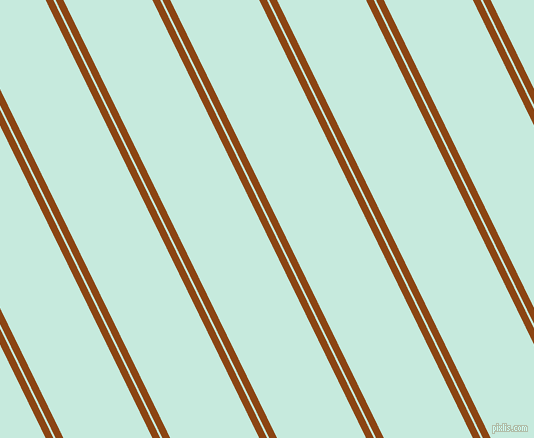 116 degree angles dual striped line, 7 pixel line width, 2 and 80 pixels line spacing, Saddle Brown and Mint Tulip dual two line striped seamless tileable