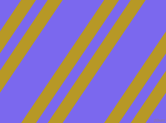 56 degree angle dual stripes lines, 41 pixel lines width, 32 and 114 pixel line spacing, Sahara and Medium Slate Blue dual two line striped seamless tileable