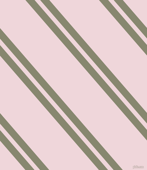 131 degree angles dual stripes lines, 23 pixel lines width, 14 and 125 pixels line spacing, Schist and Pale Rose dual two line striped seamless tileable