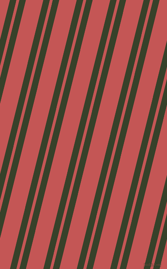76 degree angle dual stripes line, 13 pixel line width, 6 and 35 pixel line spacing, Seaweed and Fuzzy Wuzzy Brown dual two line striped seamless tileable