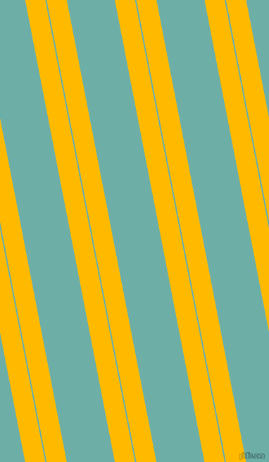 101 degree angle dual stripe line, 28 pixel line width, 2 and 67 pixel line spacing, Selective Yellow and Tradewind dual two line striped seamless tileable