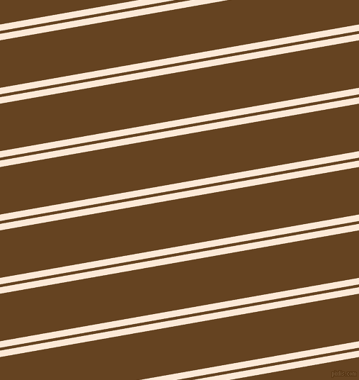 10 degree angles dual stripe lines, 9 pixel lines width, 4 and 66 pixels line spacing, Serenade and Dark Brown dual two line striped seamless tileable