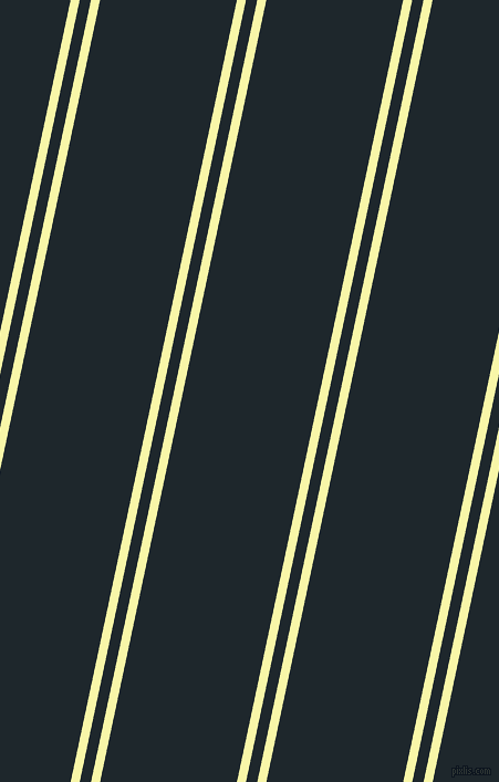 78 degree angles dual stripe line, 8 pixel line width, 10 and 121 pixels line spacing, Shalimar and Black Pearl dual two line striped seamless tileable