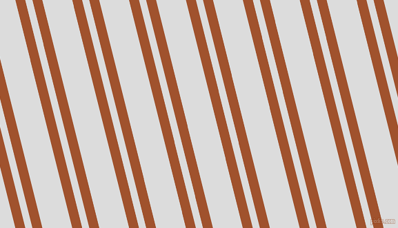 104 degree angles dual striped lines, 14 pixel lines width, 10 and 42 pixels line spacing, Sienna and Gainsboro dual two line striped seamless tileable