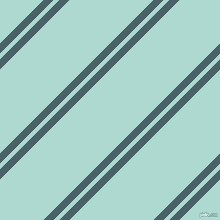 45 degree angle dual stripe lines, 14 pixel lines width, 8 and 116 pixel line spacing, Smalt Blue and Scandal dual two line striped seamless tileable