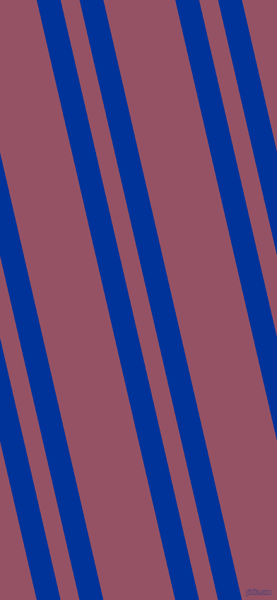 103 degree angle dual stripes line, 33 pixel line width, 26 and 99 pixel line spacing, Smalt and Vin Rouge dual two line striped seamless tileable