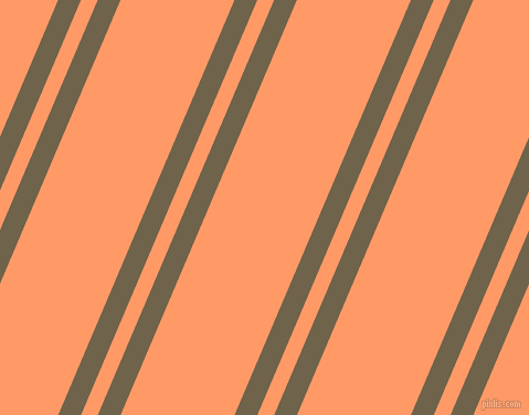 67 degree angles dual stripe lines, 19 pixel lines width, 14 and 95 pixels line spacing, Soya Bean and Atomic Tangerine dual two line striped seamless tileable