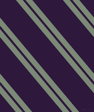 130 degree angle dual striped line, 20 pixel line width, 8 and 89 pixel line spacingSpanish Green and Blackcurrant dual two line striped seamless tileable