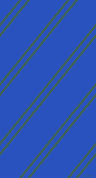 51 degree angle dual striped line, 7 pixel line width, 14 and 92 pixel line spacing, Stromboli and Cerulean Blue dual two line striped seamless tileable
