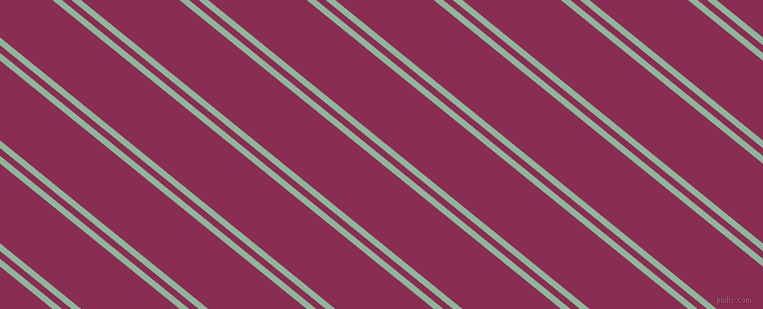 141 degree angles dual stripes lines, 6 pixel lines width, 6 and 62 pixels line spacing, Summer Green and Rose Bud Cherry dual two line striped seamless tileable