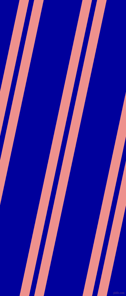 78 degree angle dual stripes lines, 30 pixel lines width, 16 and 122 pixel line spacing, Sweet Pink and New Midnight Blue dual two line striped seamless tileable