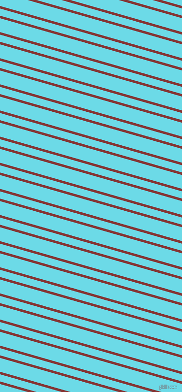 164 degree angle dual stripe line, 5 pixel line width, 14 and 27 pixel line spacingTall Poppy and Turquoise Blue dual two line striped seamless tileable