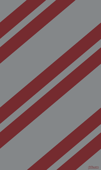 40 degree angles dual stripe line, 43 pixel line width, 22 and 115 pixels line spacing, Tamarillo and Aluminium dual two line striped seamless tileable