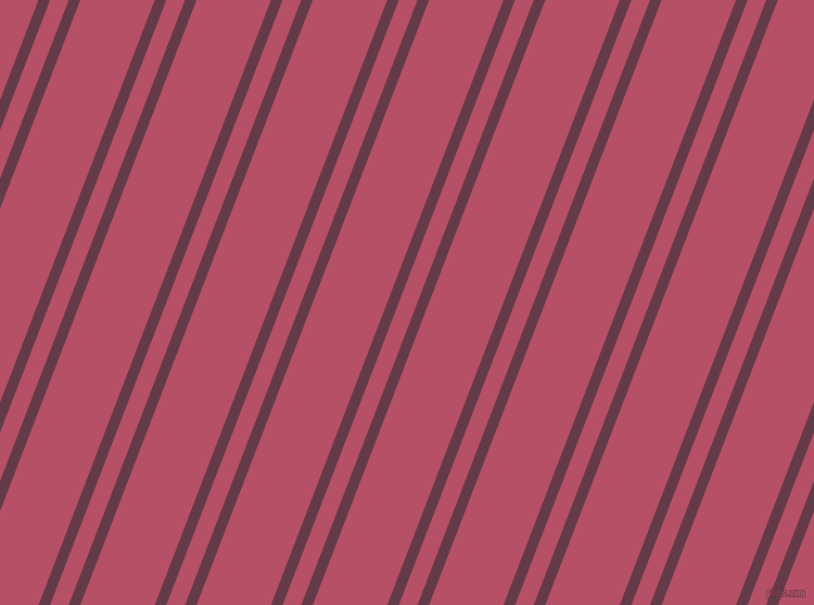 69 degree angle dual stripes line, 10 pixel line width, 16 and 64 pixel line spacing, Tawny Port and Blush dual two line striped seamless tileable