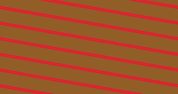 170 degree angle dual stripes line, 4 pixel line width, 2 and 44 pixel line spacing, Torch Red and Afghan Tan dual two line striped seamless tileable