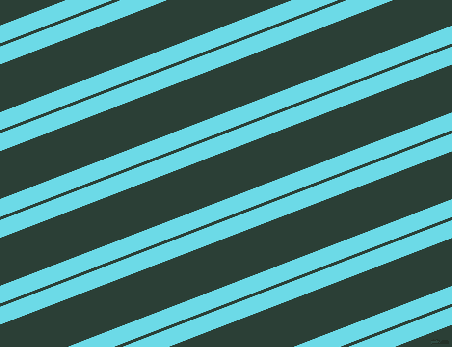 21 degree angle dual striped line, 34 pixel line width, 6 and 91 pixel line spacing, Turquoise Blue and Celtic dual two line striped seamless tileable