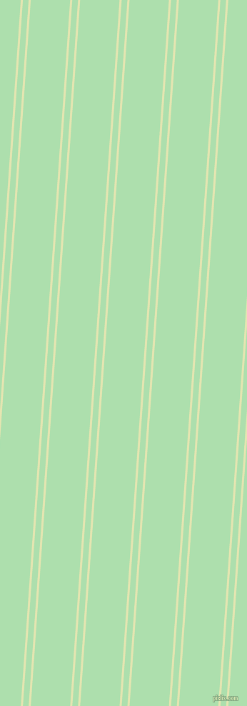 86 degree angles dual striped lines, 3 pixel lines width, 8 and 55 pixels line spacing, Tusk and Moss Green dual two line striped seamless tileable