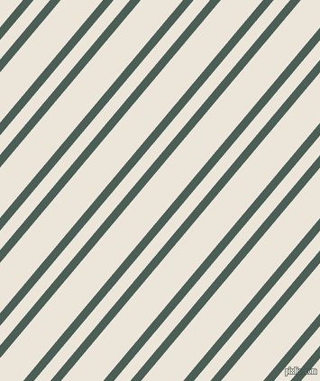 50 degree angle dual stripes lines, 9 pixel lines width, 14 and 36 pixel line spacing, Viridian Green and Soapstone dual two line striped seamless tileable