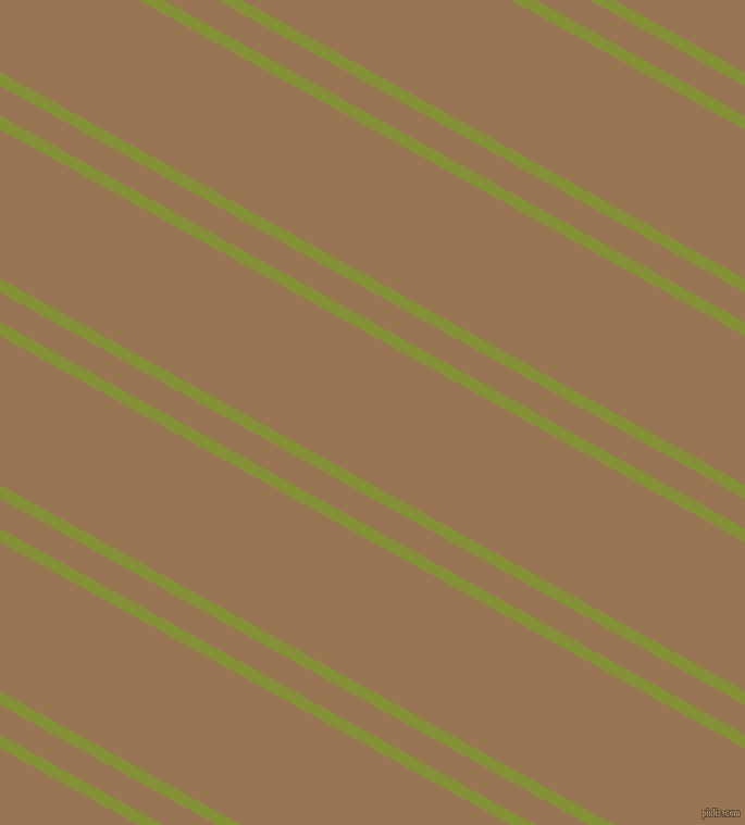 151 degree angles dual striped line, 11 pixel line width, 24 and 120 pixels line spacing, Wasabi and Pale Brown dual two line striped seamless tileable