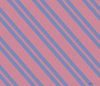131 degree angle dual stripe line, 15 pixel line width, 10 and 40 pixel line spacing, Wild Blue Yonder and Puce dual two line striped seamless tileable