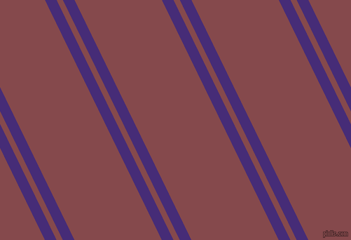 116 degree angles dual striped line, 15 pixel line width, 8 and 112 pixels line spacing, Windsor and Solid Pink dual two line striped seamless tileable