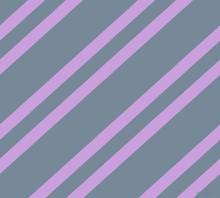 42 degree angles dual stripe lines, 23 pixel lines width, 28 and 74 pixels line spacing, Wisteria and Light Slate Grey dual two line striped seamless tileable