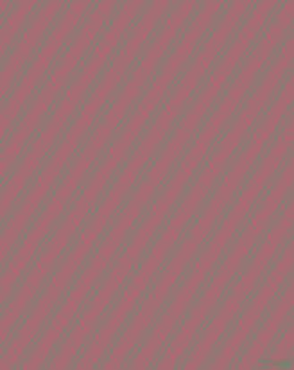 57 degree angles dual stripe line, 2 pixel line width, 4 and 17 pixels line spacing, Xanadu and Turkish Rose dual two line striped seamless tileable