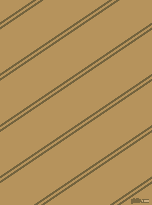 34 degree angles dual striped line, 4 pixel line width, 4 and 73 pixels line spacing, Yellow Metal and Barley Corn dual two line striped seamless tileable