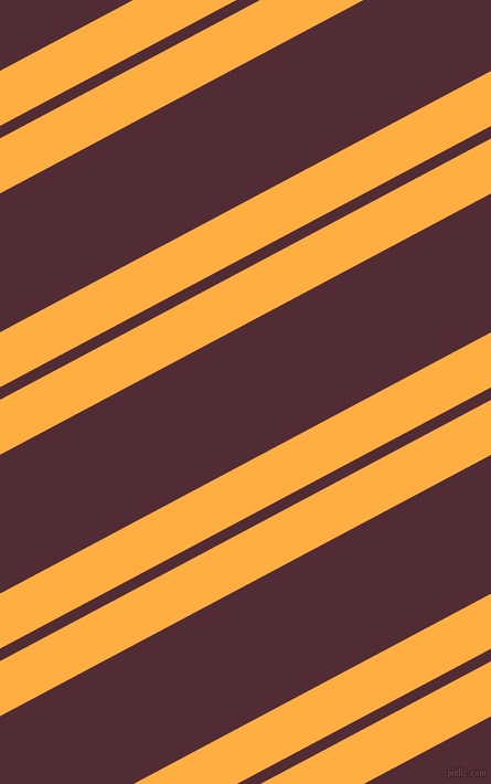 28 degree angles dual striped line, 44 pixel line width, 10 and 111 pixels line spacing, Yellow Orange and Wine Berry dual two line striped seamless tileable
