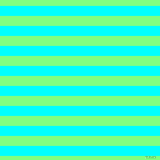 horizontal lines stripes, 32 pixel line width, 32 pixel line spacing, Aqua and Mint Green horizontal lines and stripes seamless tileable
