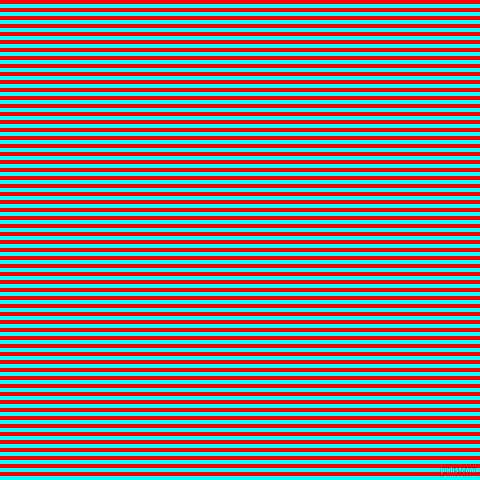 horizontal lines stripes, 4 pixel line width, 4 pixel line spacing, Aqua and Red horizontal lines and stripes seamless tileable